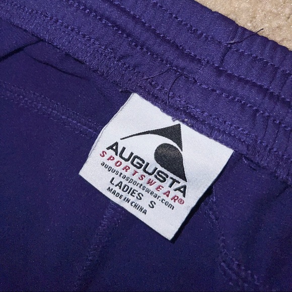 Augusta Sportswear Purple & White Pants size S - Picture 6 of 10